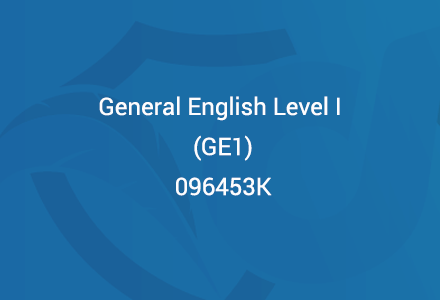 General English Level I (GE1)