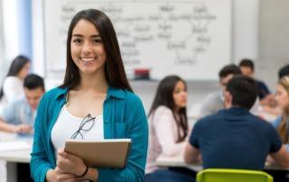 VET students in a classroom