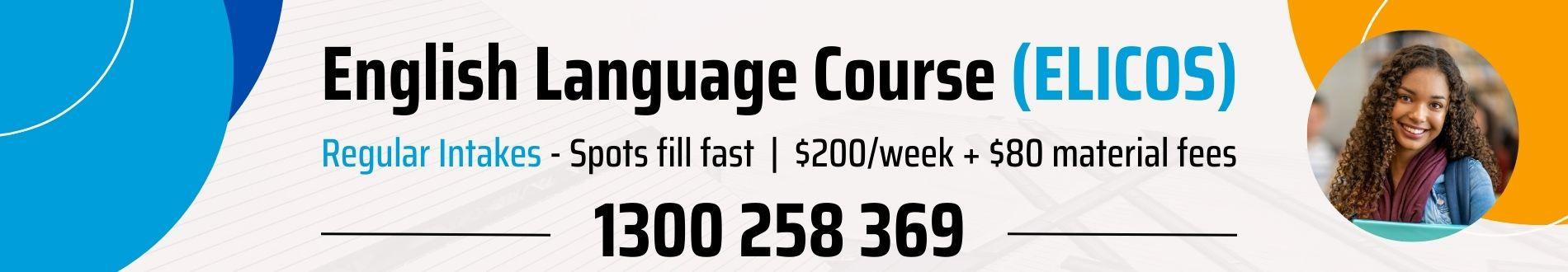 English Language Couerse ELICOS International Students Australia