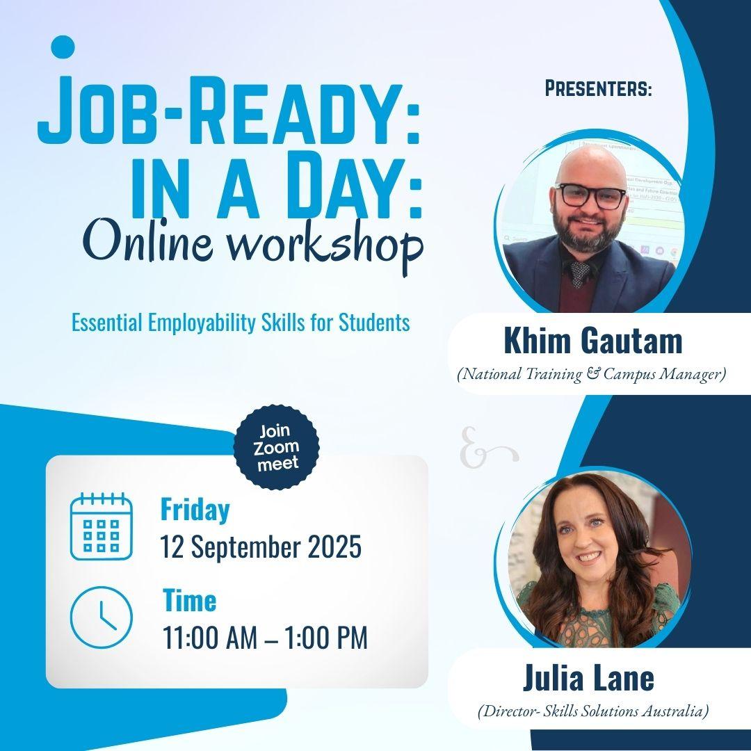 Job Ready Online Workshop