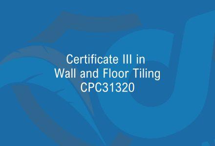 Certificate 3 in Wall and Floor Tiling