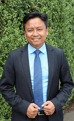 Sachin Yonzon, CEO of Central Australian College